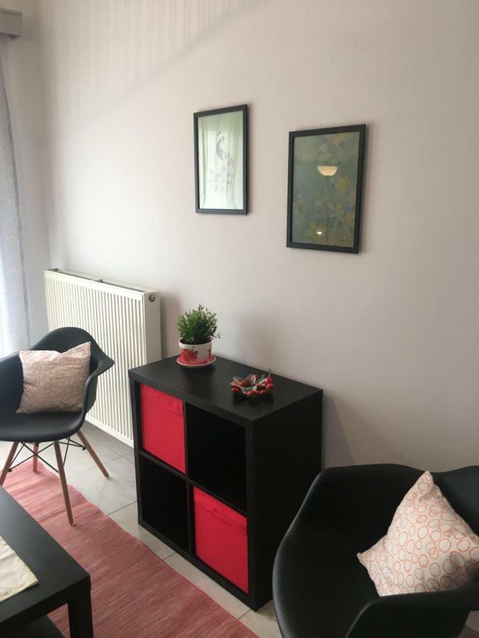 Apartemen 70 m² dengan 1 kamar tidur dan 1 kamar mandi pribadi di Heraklion Bagian luar foto